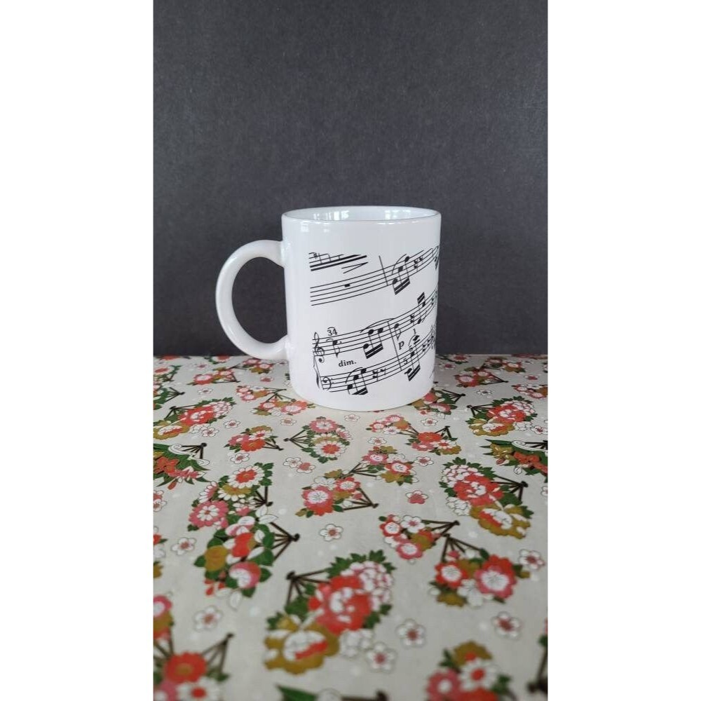 Albert Elovitz Music Sheet Mug